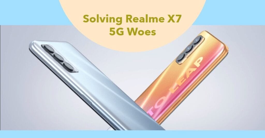 common problems in realme x7 5g tuple-tech