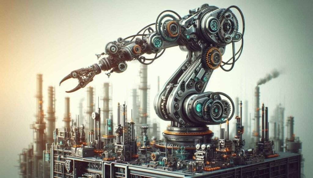 modern industrialization mod robot arm